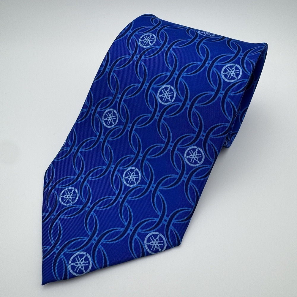 Yamaha Motocross Motorcycles Logo Neck Tie Necktie Blue MXGP Supercross SMX